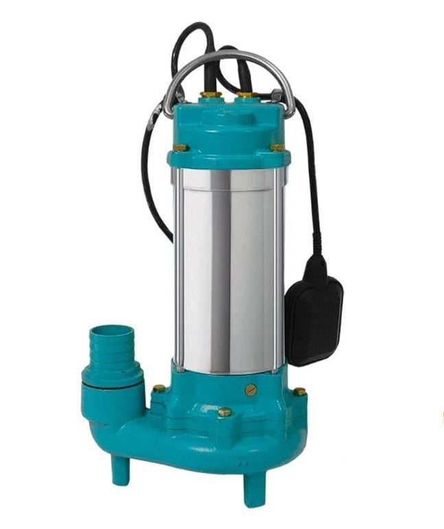 Насос каналізаційний фекальний Aquatica для брудної води з ножем 1,5 кВт 19,5 м 350 л/хв (773434)