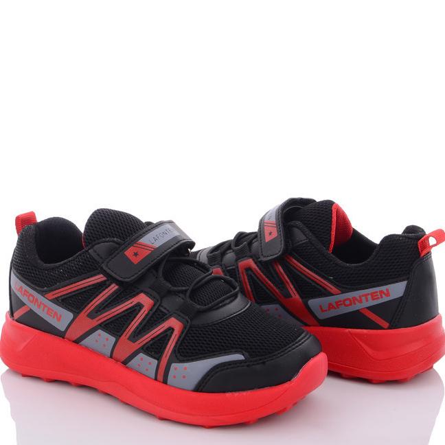 Кроссовки Lafonten 710-7 р.31 Черно-красный