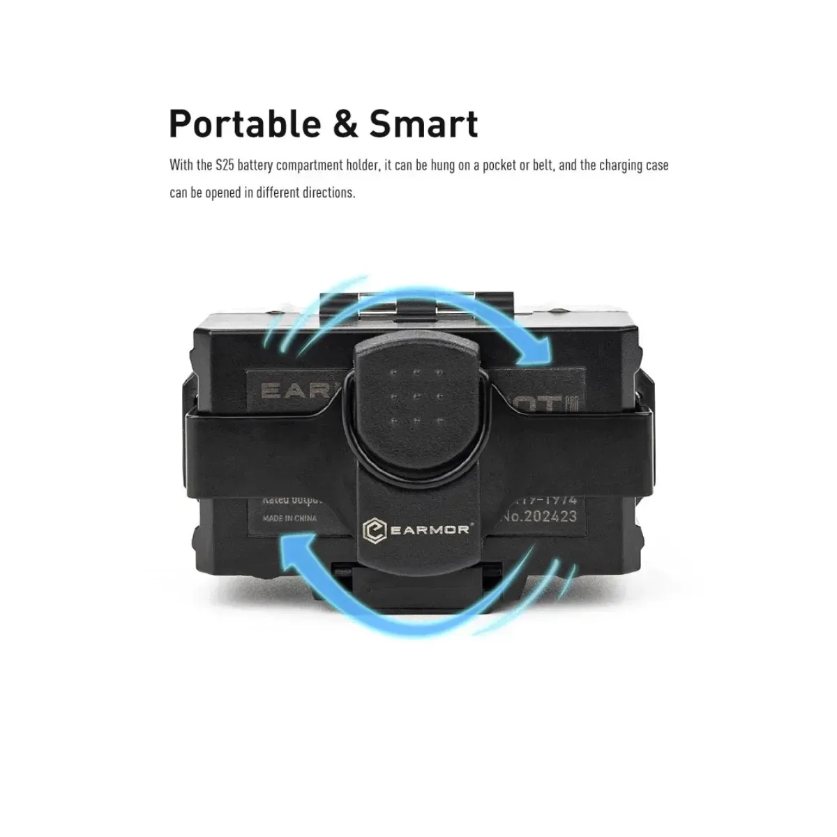 Навушники активні Bluetooth Earmor M20T Pro Хакі (NRR 30) - фото 6 Навушники активні Bluetooth Earmor M20T Pro Хакі (NRR 30) - фото 6