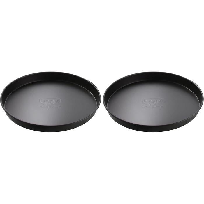 Набір форм для піци Dr. Oetker з антипригарним покриттям 20 см 2 шт. Чорний (2676429)