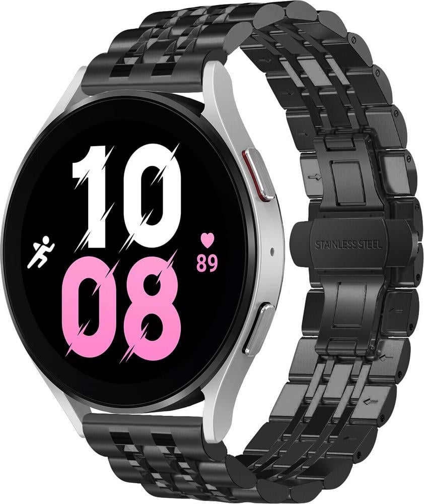 Браслет металлический Spinye для Galaxy Watch 5 44 мм Black (29601-2B)
