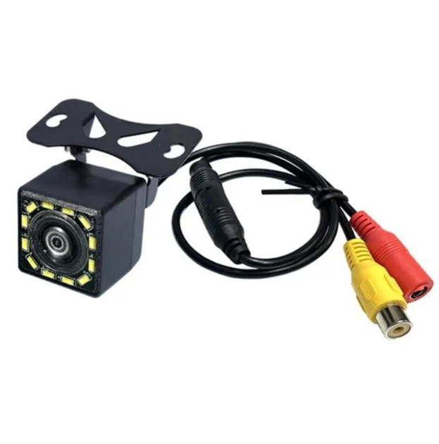 Камера заднего вида с подсветкой 12 LED