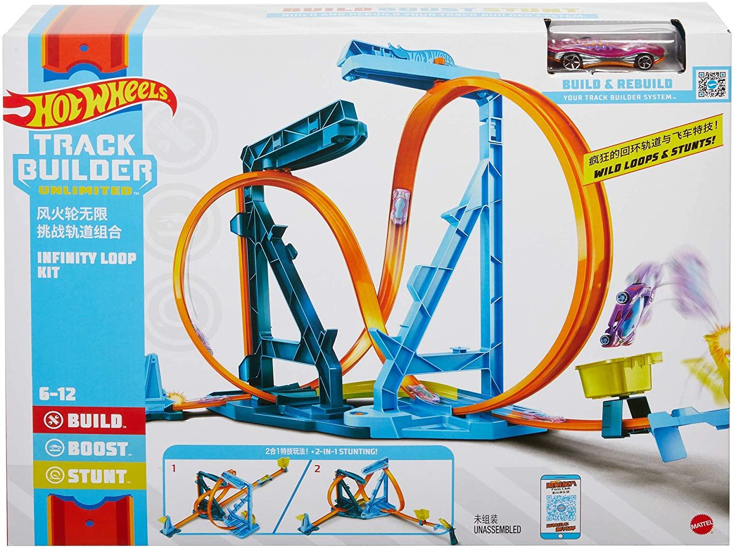 Трек Hot Wheels Unlimited Infinity Loop (GVG10)