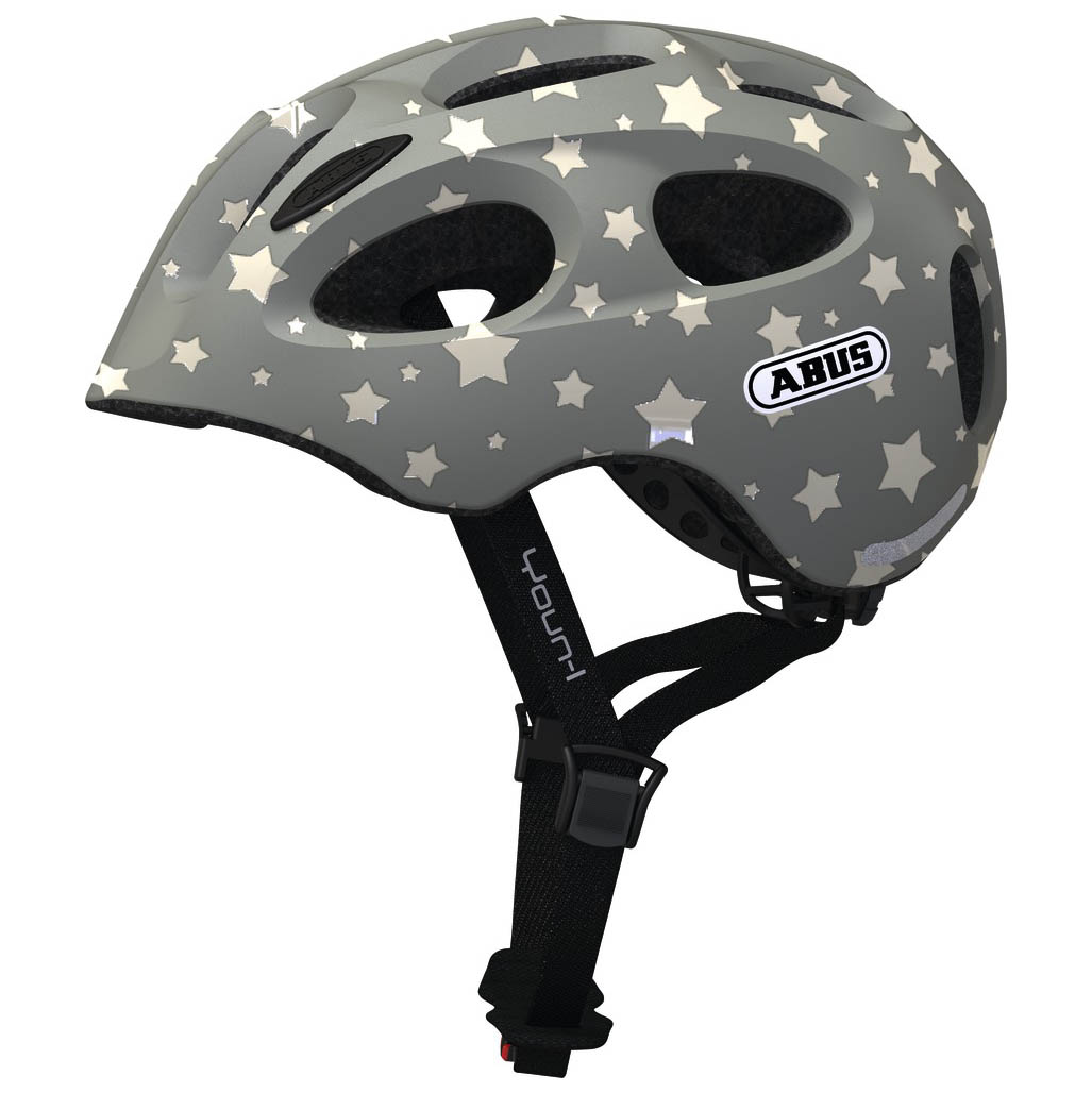 Велосипедний дитячий шолом ABUS YOUN-I S 48-54 Grey Star