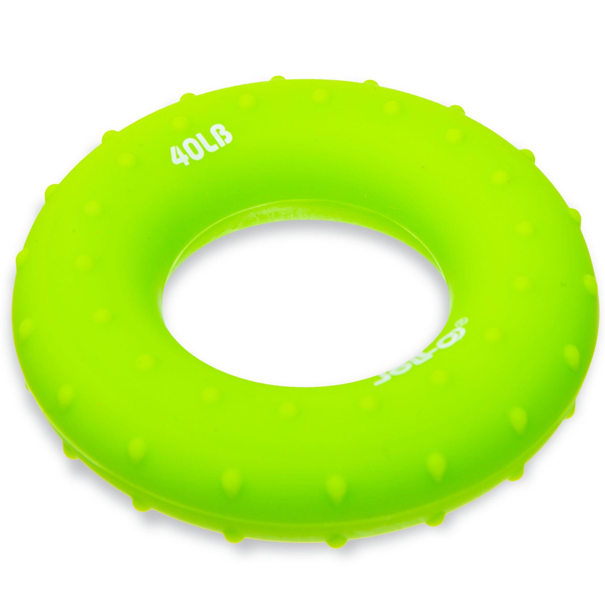 Эспандер кистевой Кольцо Zelart JELLO FI-1787 нагрузка 27 кг Салатовый (DR005815)