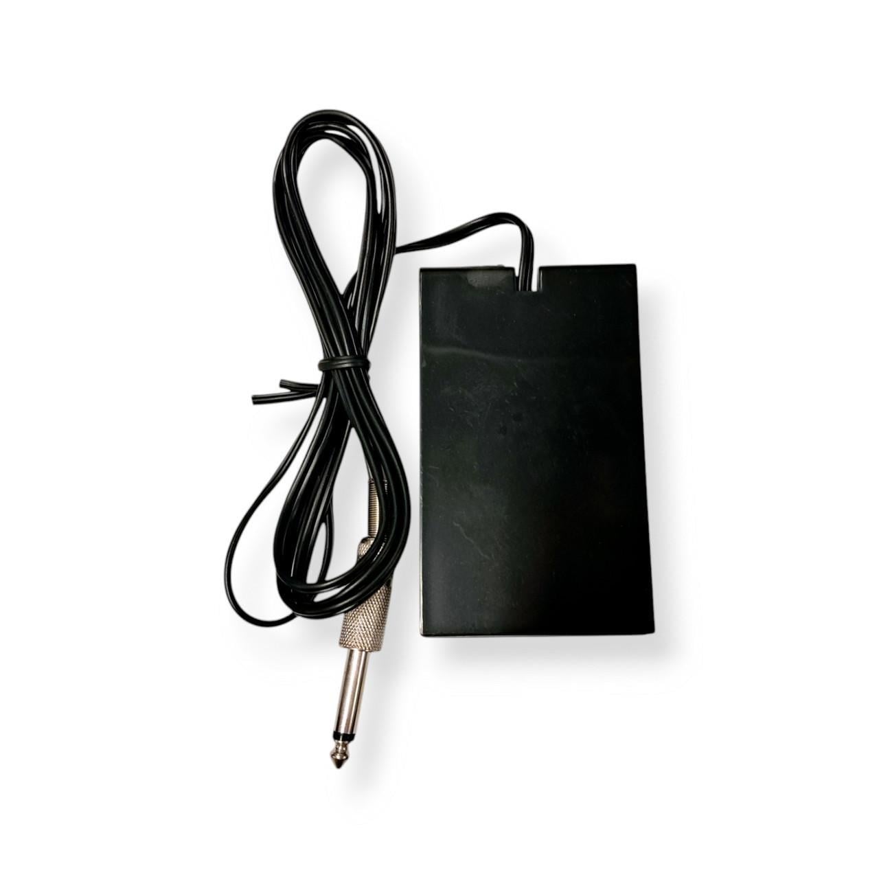 Педаль для тату машинки акриловая прямоугольная Черный (FS3014)