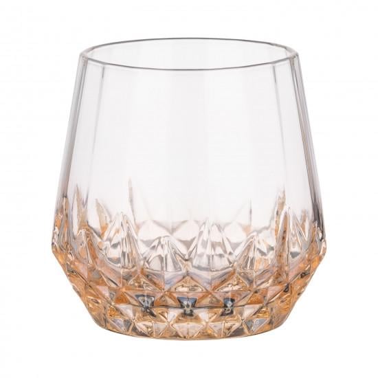 Набір склянок Ardesto Black Mars Favola низьких скло 2 шт. х 370 мл (AR2637GL) Набір склянок Ardesto Black Mars Favola низьких скло 2 шт. х 370 мл (AR2637GL)