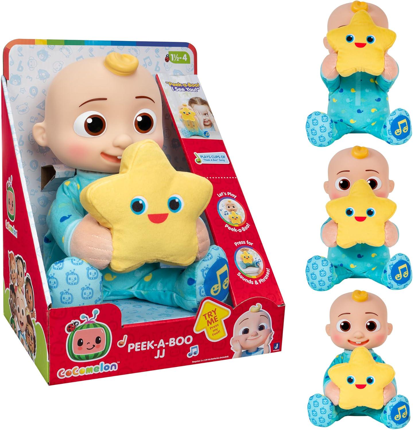 Интерактивная мягкая игрушка Кокомелон Джей Джей (CMW0506) - фото 2 Интерактивная мягкая игрушка Кокомелон Джей Джей (CMW0506) - фото 2