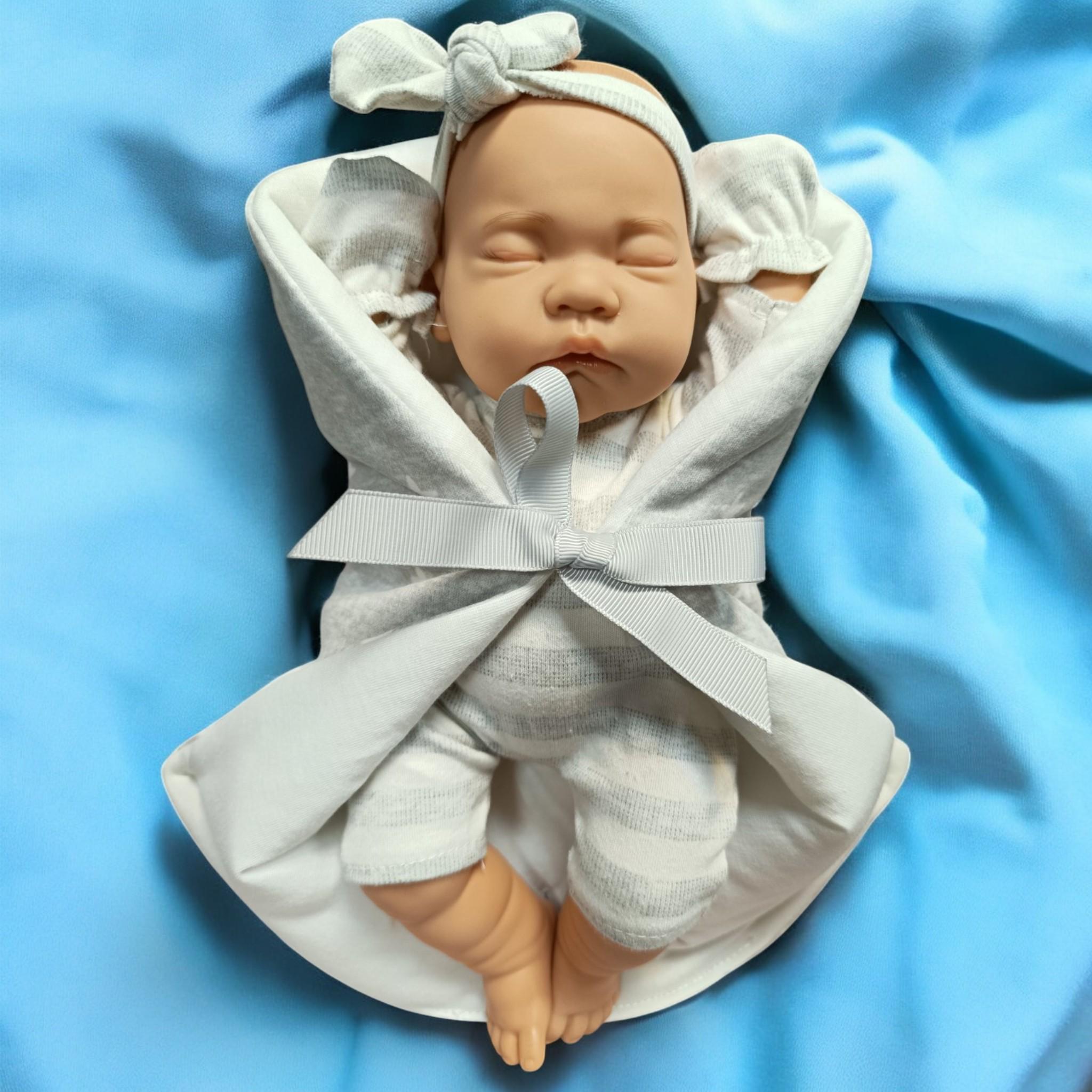 Пупс Lovely Baby Sleeping Beby Boy Myoyo с аксессуарами 31 см (Р_YT12/3D) - фото 5 Пупс Lovely Baby Sleeping Beby Boy Myoyo с аксессуарами 31 см (Р_YT12/3D) - фото 5