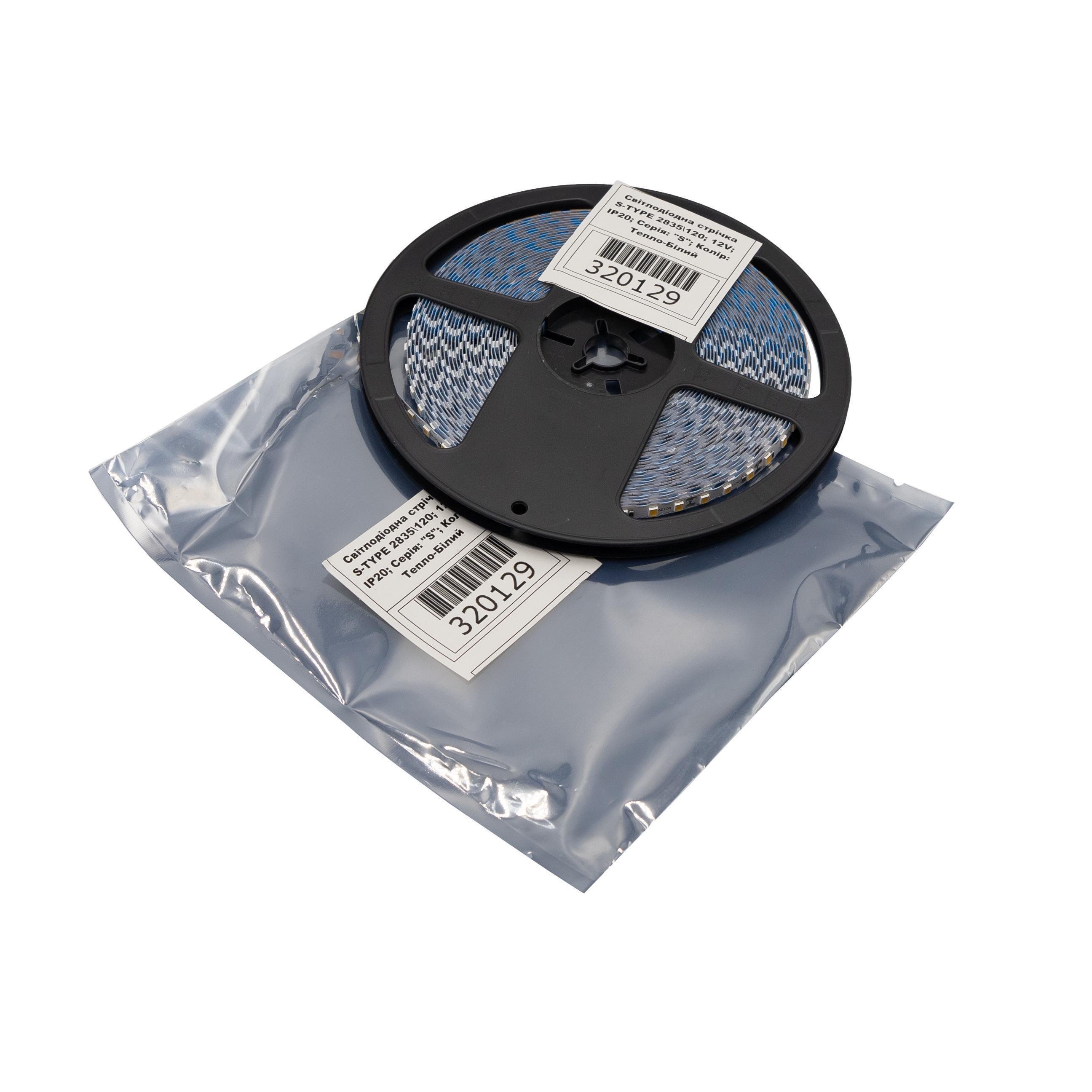 Світлодіодна стрічка Prolum IP20 2835/120 S-TYPE Series-S 12V Теплий Білий (28748721) - фото 3 Світлодіодна стрічка Prolum IP20 2835/120 S-TYPE Series-S 12V Теплий Білий (28748721) - фото 3