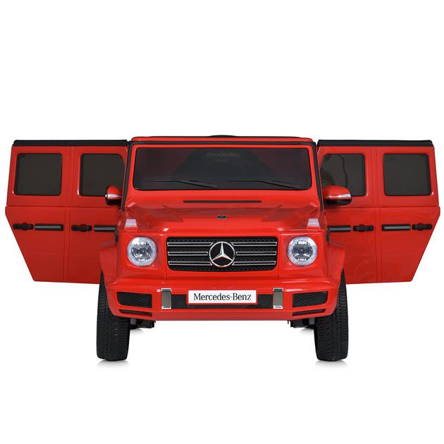 Дитячий електромобіль Bambi Mercedes G-CLASS джип з пультом керування Червоний (M 5028EBLR-3) - фото 3