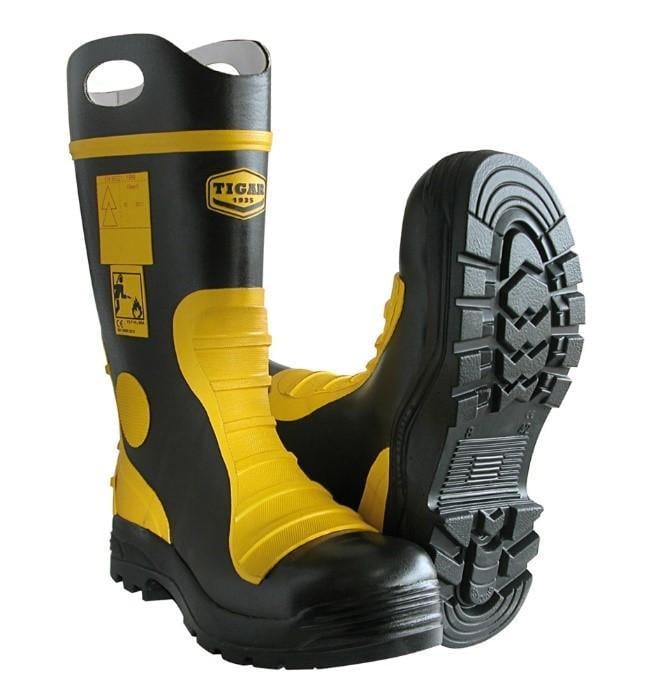 Сапоги защитные для пожарных TIGAR резиновые р. 45-46 (81502-46) Сапоги защитные для пожарных TIGAR резиновые р. 45-46 (81502-46)