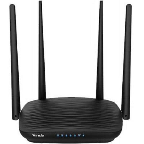 Маршрутизатор Tenda AC5 802,11ac AC1200 двухдиапазонный 9В 3xFE/LAN 1xFE/WAN Black (568560)