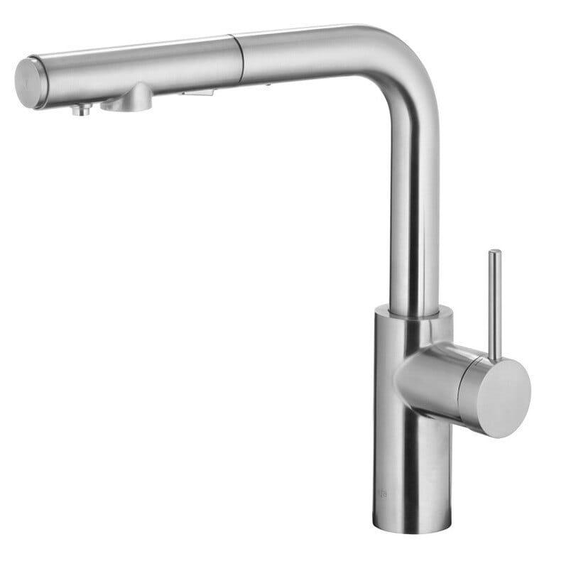 Смеситель для кухни KFA Armatura Duero Pure Basic однорычажный Стальной (6623-119-22)