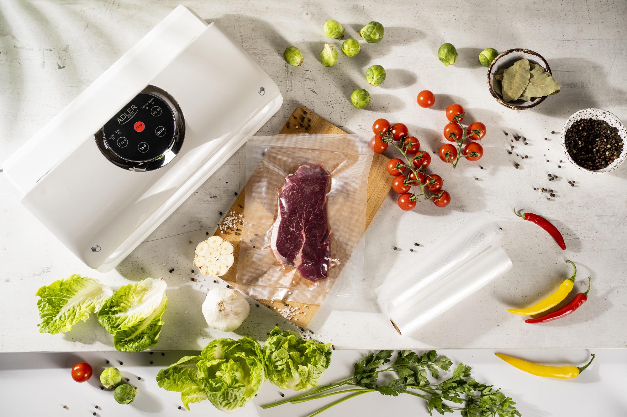 Вакуумный упаковщик Adler AD 4503 для продуктов электрический - фото 19 Вакуумный упаковщик Adler AD 4503 для продуктов электрический - фото 19