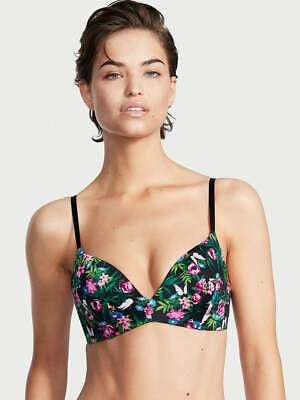 Бюстгальтер безкаркасний з пуш ап Victoria's Secret So Obsessed Smooth Wireless Push-Up Bra 75D Різнокольоровий (18566384)