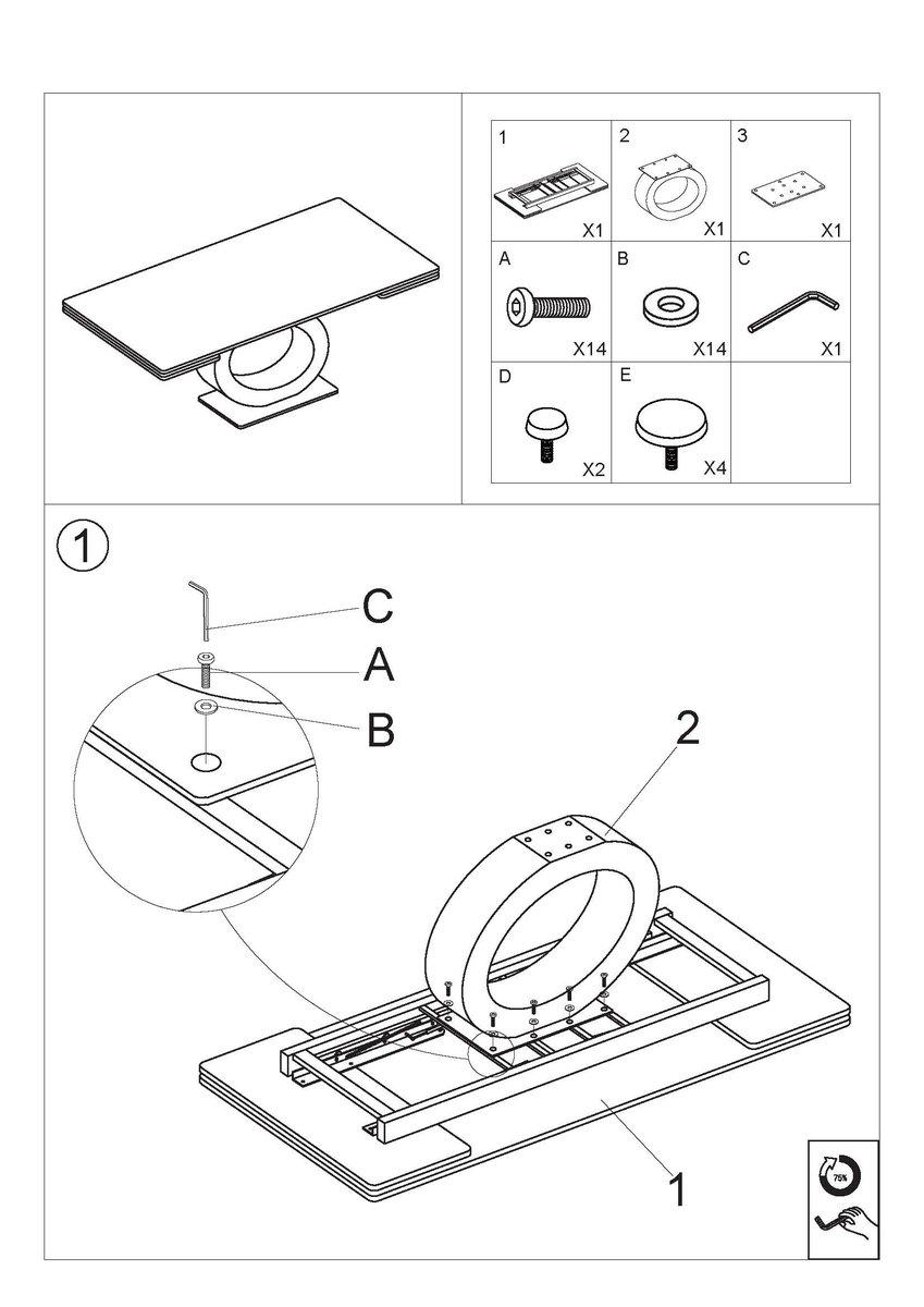 Стол Intarsio Ovidio Ceramic 160/240x90 см Черный матовый (OVIDIO160BL) - фото 8 Стол Intarsio Ovidio Ceramic 160/240x90 см Черный матовый (OVIDIO160BL) - фото 8