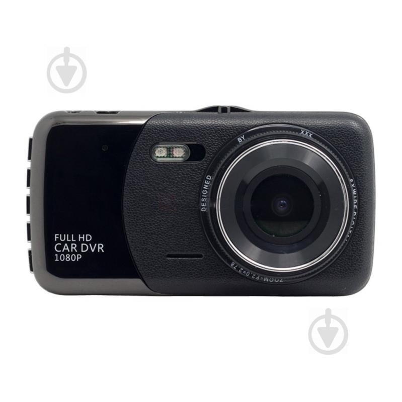 Видеорегистратор RIAS DVR T652 Full HD с выносной камерой заднего вида Silver-Black (3sm_510618518)