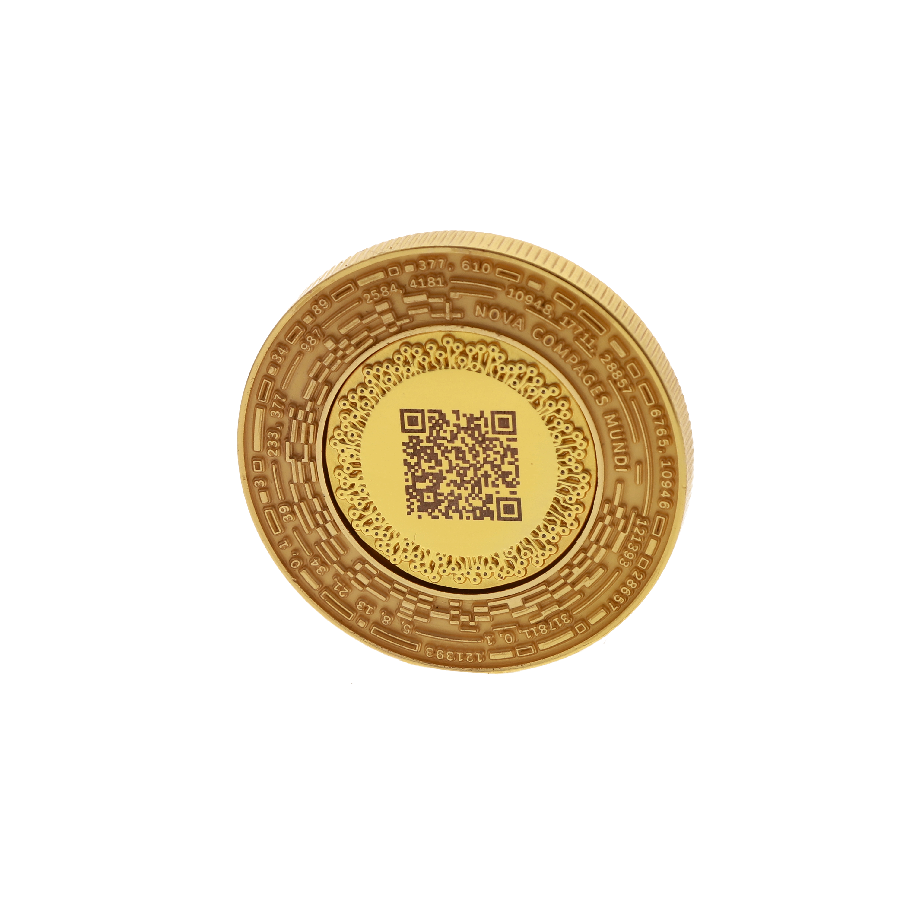 Гаманець крипто ILLI Wallet у вигляді монети металевий 40х4 мм (uaiicb23mv1) - фото 2