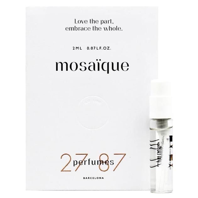 Парфюмированная вода унисекс 27 87 Perfumes Mosaique 2 мл пробник (375637)