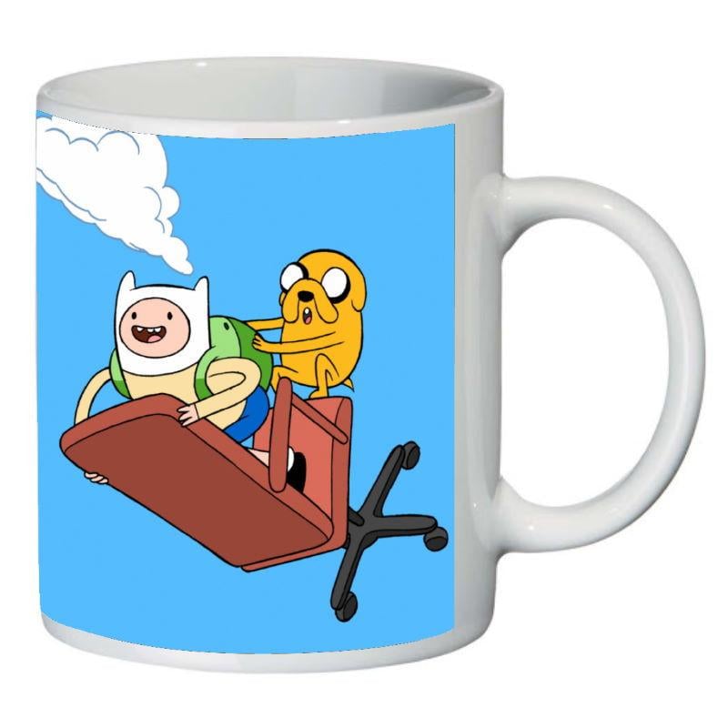 Кружка с принтом SuperCup Время приключений (SC-ATR-0027)