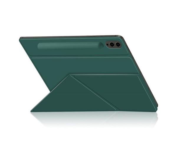 Чехол-книжка Custer Flip Cover Transformer для Samsung Galaxy Tab S9 FE Plus Зеленый
