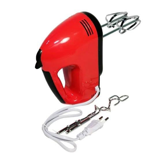 Миксер Domotec R.6633R с насадками для замешивания крутого теста 260 Вт Красный (2200952869) Миксер Domotec R.6633R с насадками для замешивания крутого теста 260 Вт Красный (2200952869)