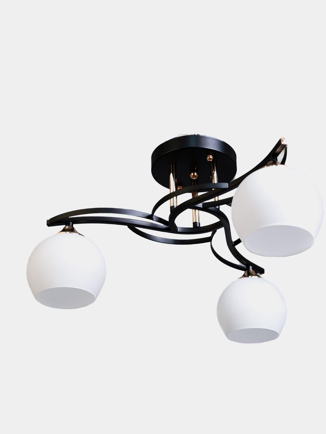 Люстра LK-738C/3 E27 BK+CH (29-472)