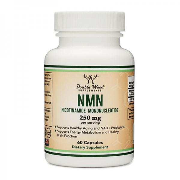 Нікотинамід мононуклеотид Double Wood NMN Nicotinamide Mononucleotide 250 mg 60 caps