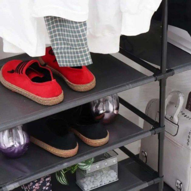 Вішалка-стійка для одягу Double Pole 8518 (16136) - фото 6