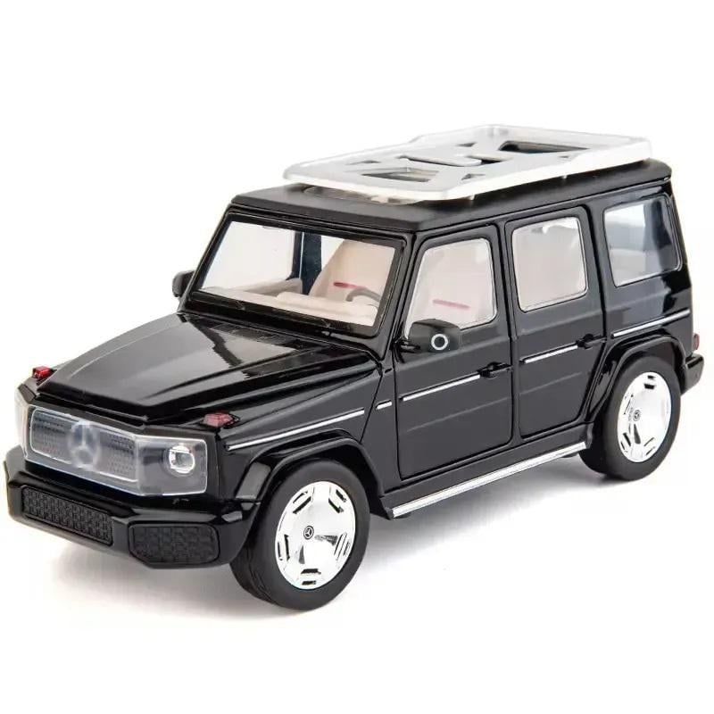 Игрушечная машинка АвтоСвіт Mercedes-Benz G-Class инерционный из металла 29х15х11 см Черный (150-98-AP-2047BC)
