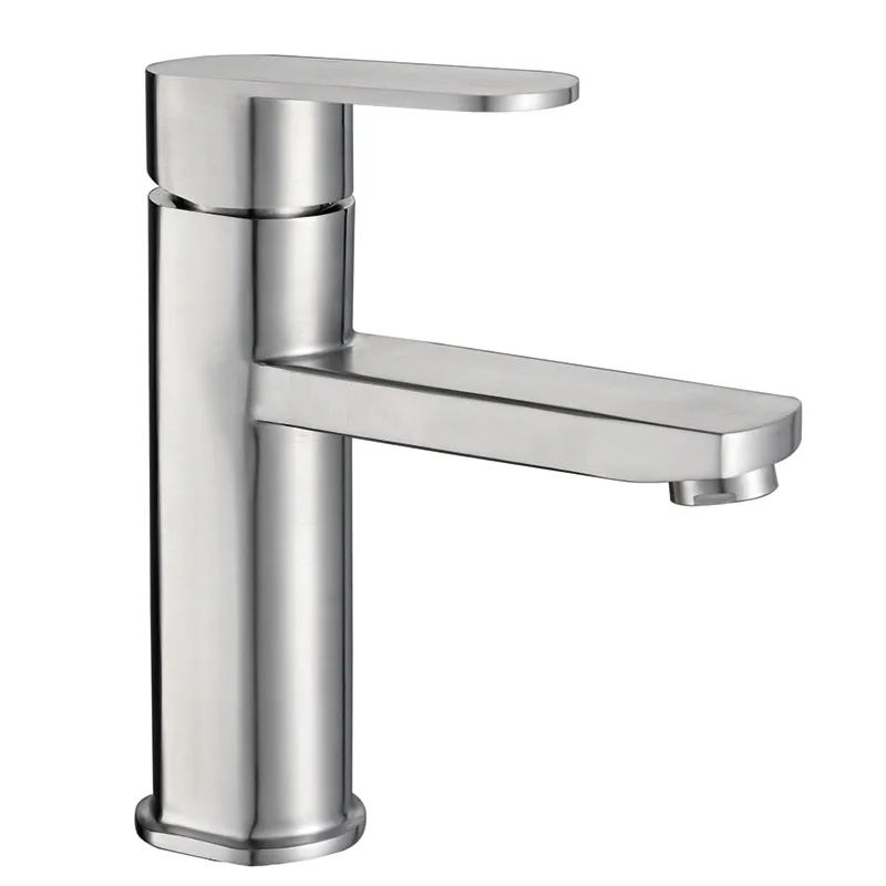 Смеситель для умывальника Zerix LEB-001 из нержавеющей стали SUS304 (ZX4806)