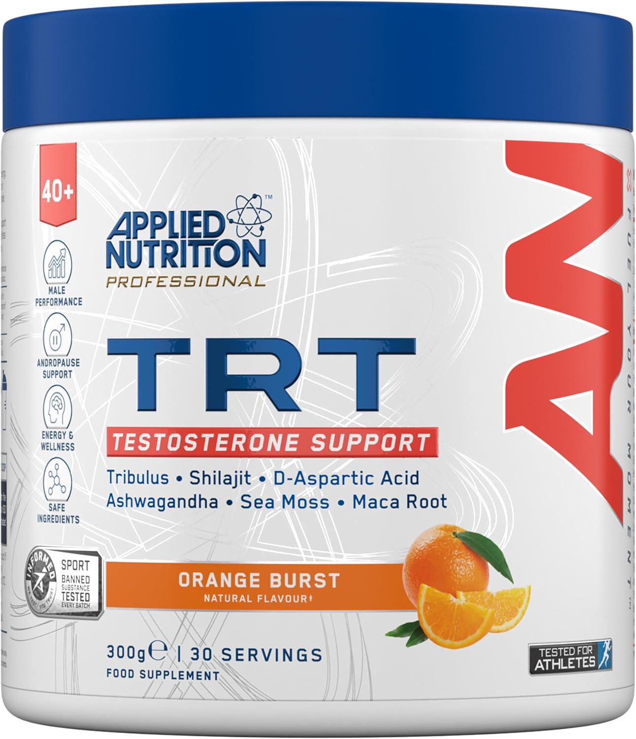 Добавка для поддержания здорового уровня тестостерона Applied Nutrition TRT Testosterone Health Orange Burst 300 г