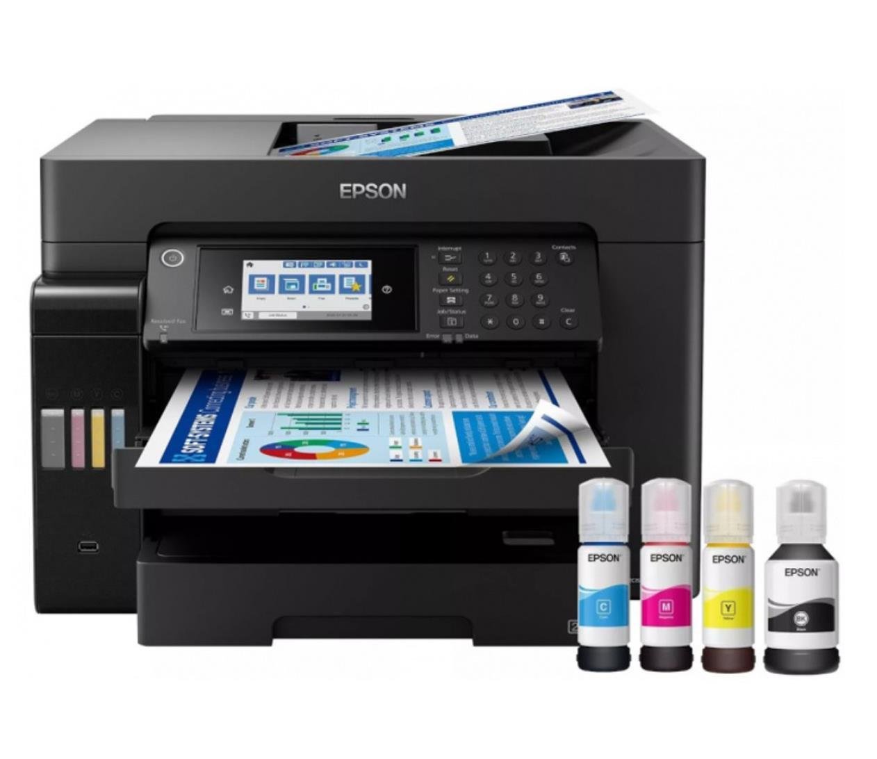 Багатофункціональний пристрій Epson MFP ITS L15150 (C11CH72402)