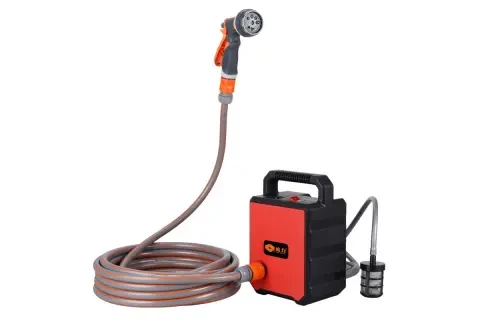 Помпа Аккумуляторная для воды Pump-01 2 акб 3м-водозабора 5 м шланга с распылителем