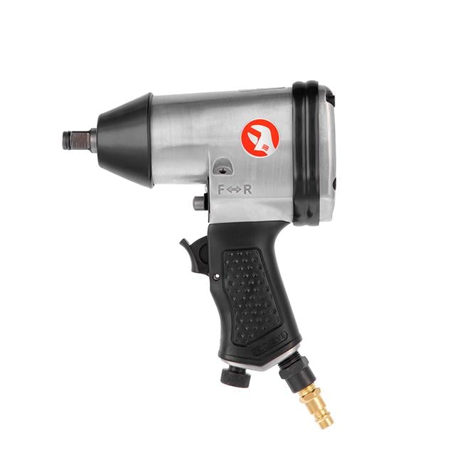 Гайковерт пневматический Intertool PT-1101 в кейсе + набор головок 1/2" 17 шт. (10449176)