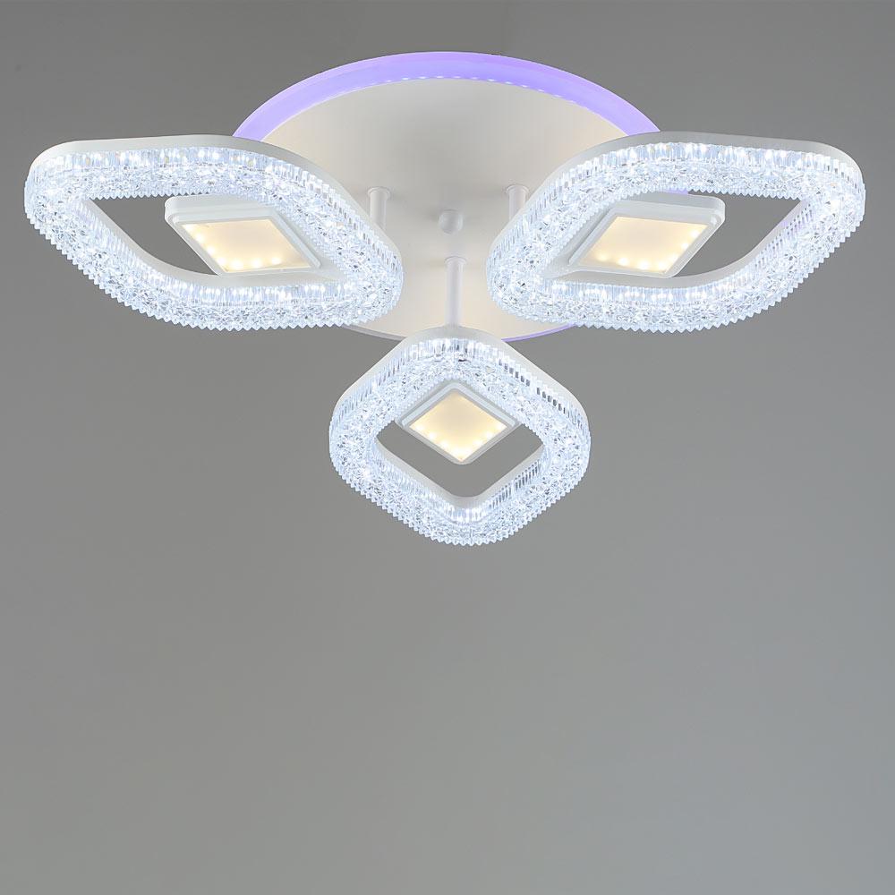 Люстра потолочная светодиодная Light House SRS-19083/3 Led 50W Белый