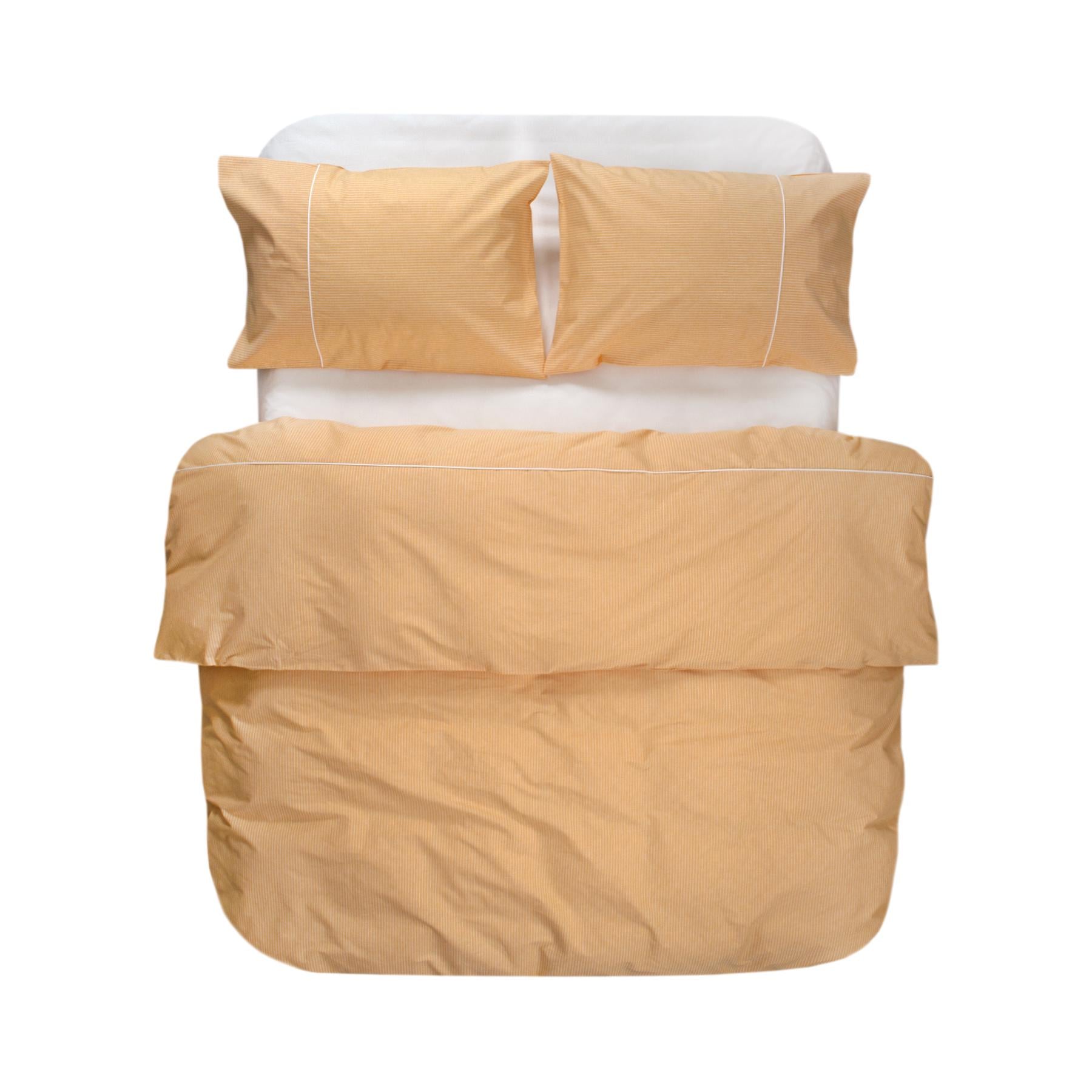 Комплект постельного белья Lotus Home Premium Percale Stripe евро Оранжевый (svt-2000022355742)