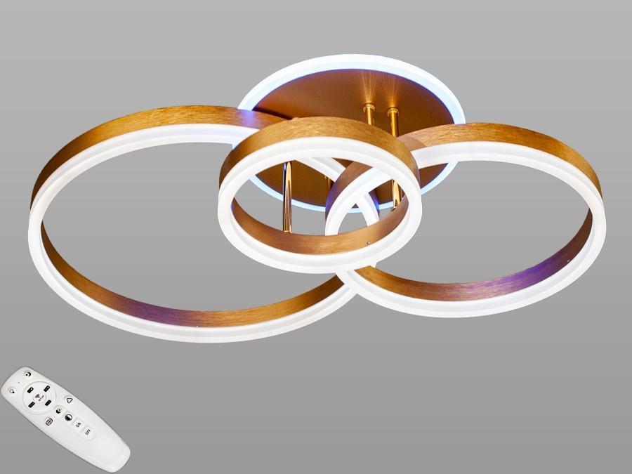 Люстра потолочная с диммером LED 8174/3HR 3col dim (2437593557)