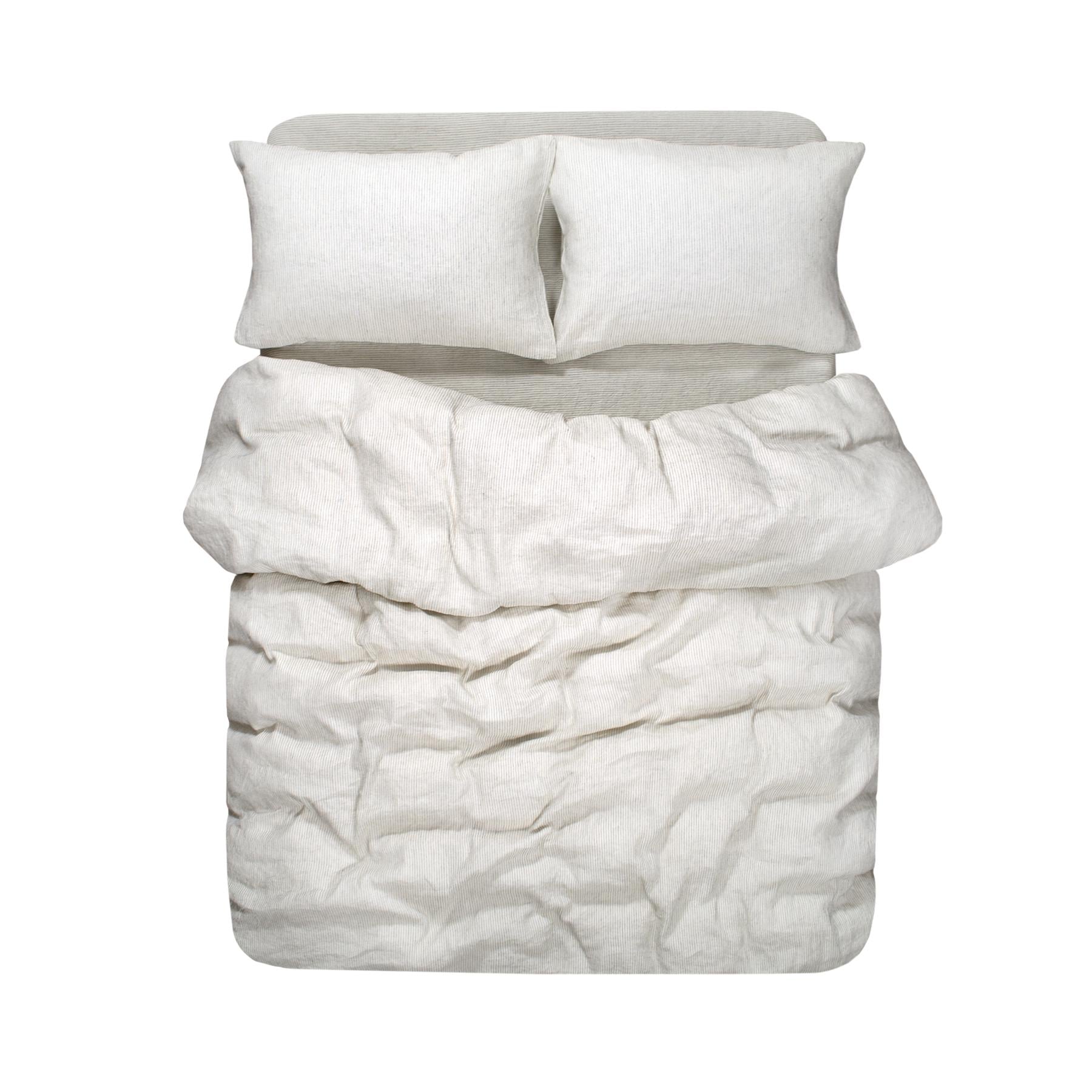 Комплект постельного белья Lotus Home Karlin stripe евро Linen (13768273)