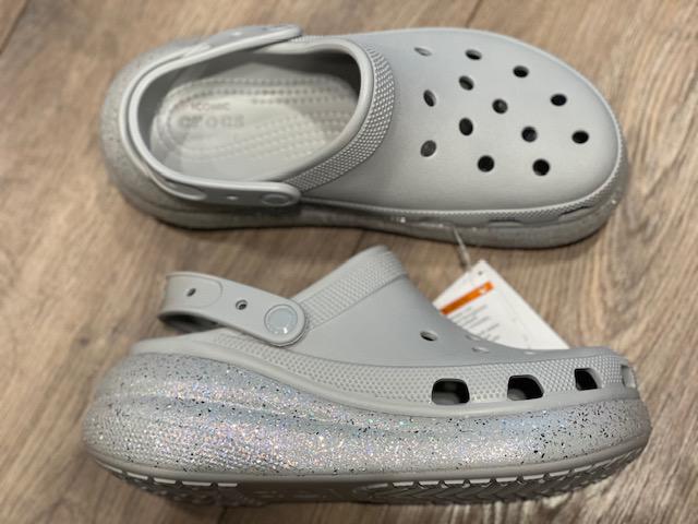 Сабо с блестками Crocs Crush Glitter р. W9/EUR 39-40 Atmosphere (11474827) - фото 7