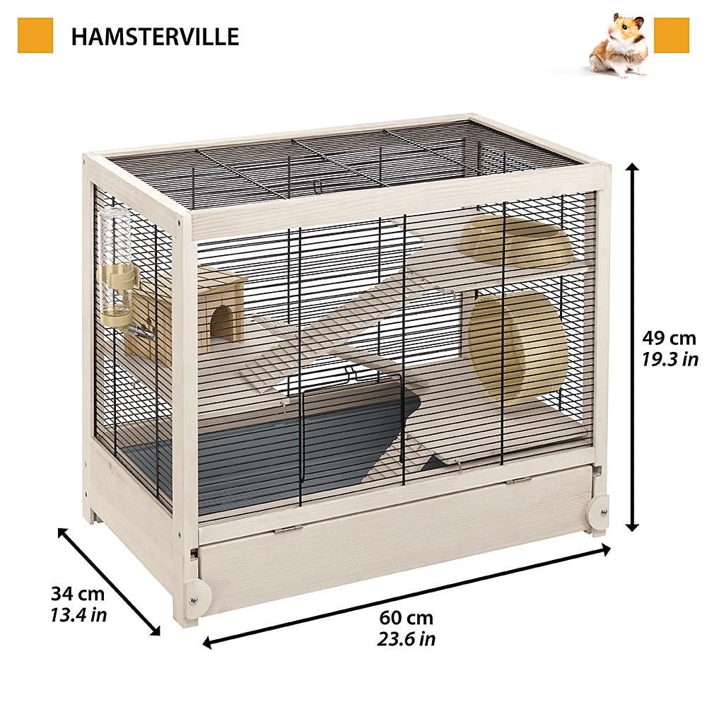 Клітка для хом'яків і гризунів Ferplast Hamsterville 60х34х49 см (57026517) - фото 2