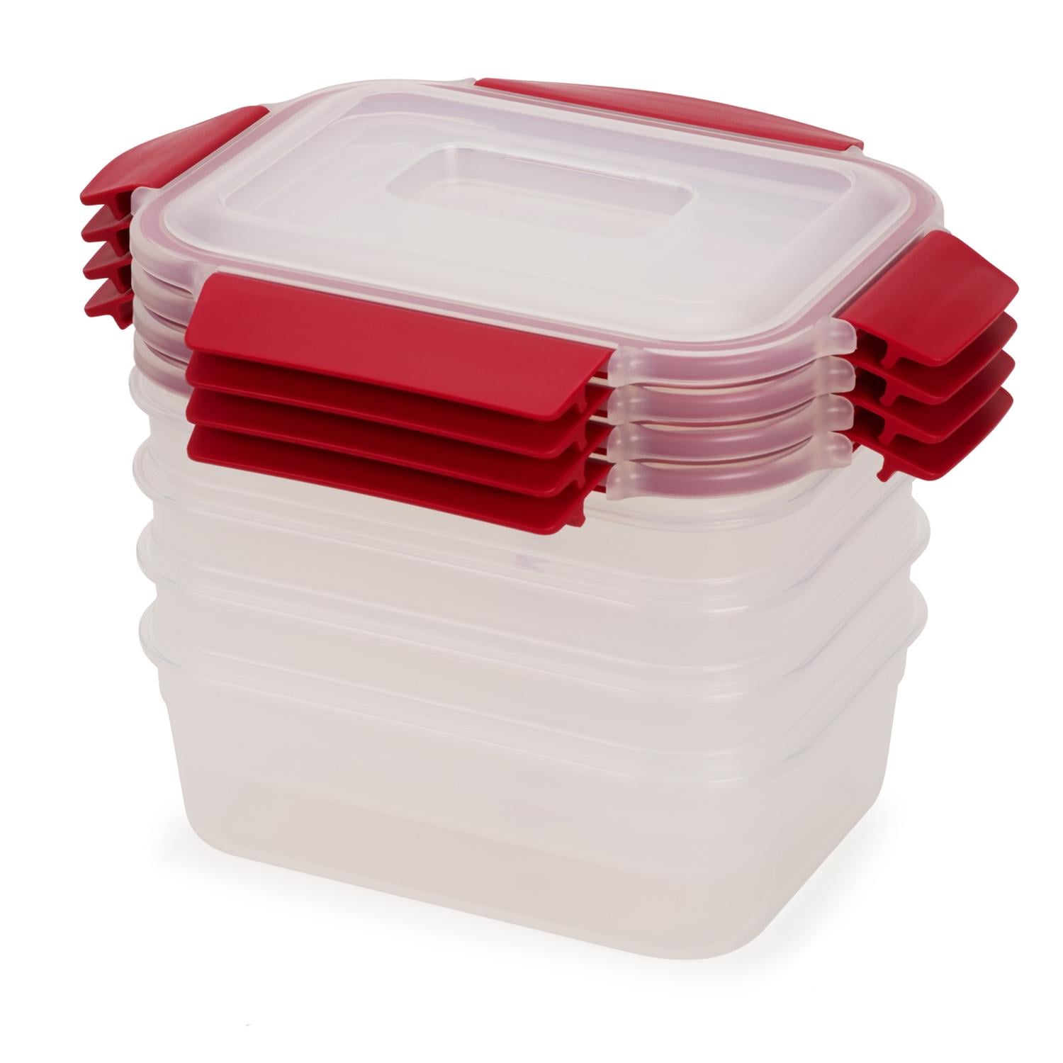 Набор пищевых контейнеров Joseph Joseph Nest Lock 1,1 л 4 шт. Red (1000011)