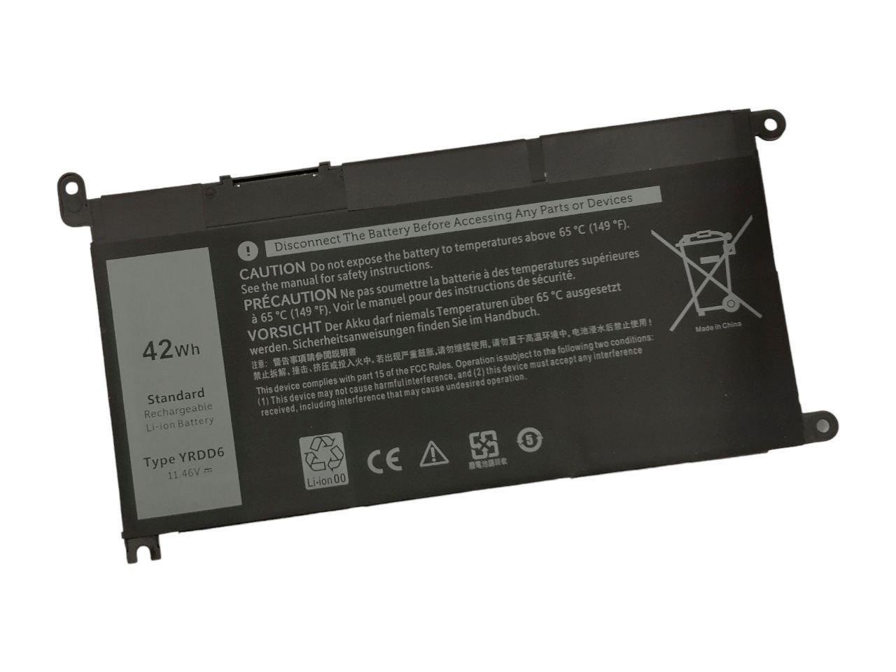 Аккумулятор для Dell Inspiron 5480/Latitude 3400/YRDD6 3500 mAh 42Wh (21039309)