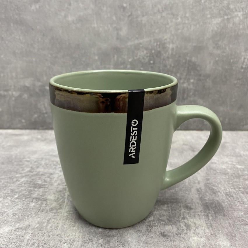 Чашка керамическая Ardesto Liguria AR2936LGC 360 мл Green Bay (1751295708)