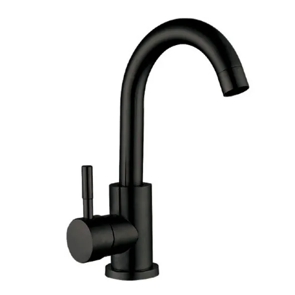 Змішувач для раковини Champion SUS-011-B одноважільний Чорний матовий (CH0346) Змішувач для раковини Champion SUS-011-B одноважільний Чорний матовий (CH0346)