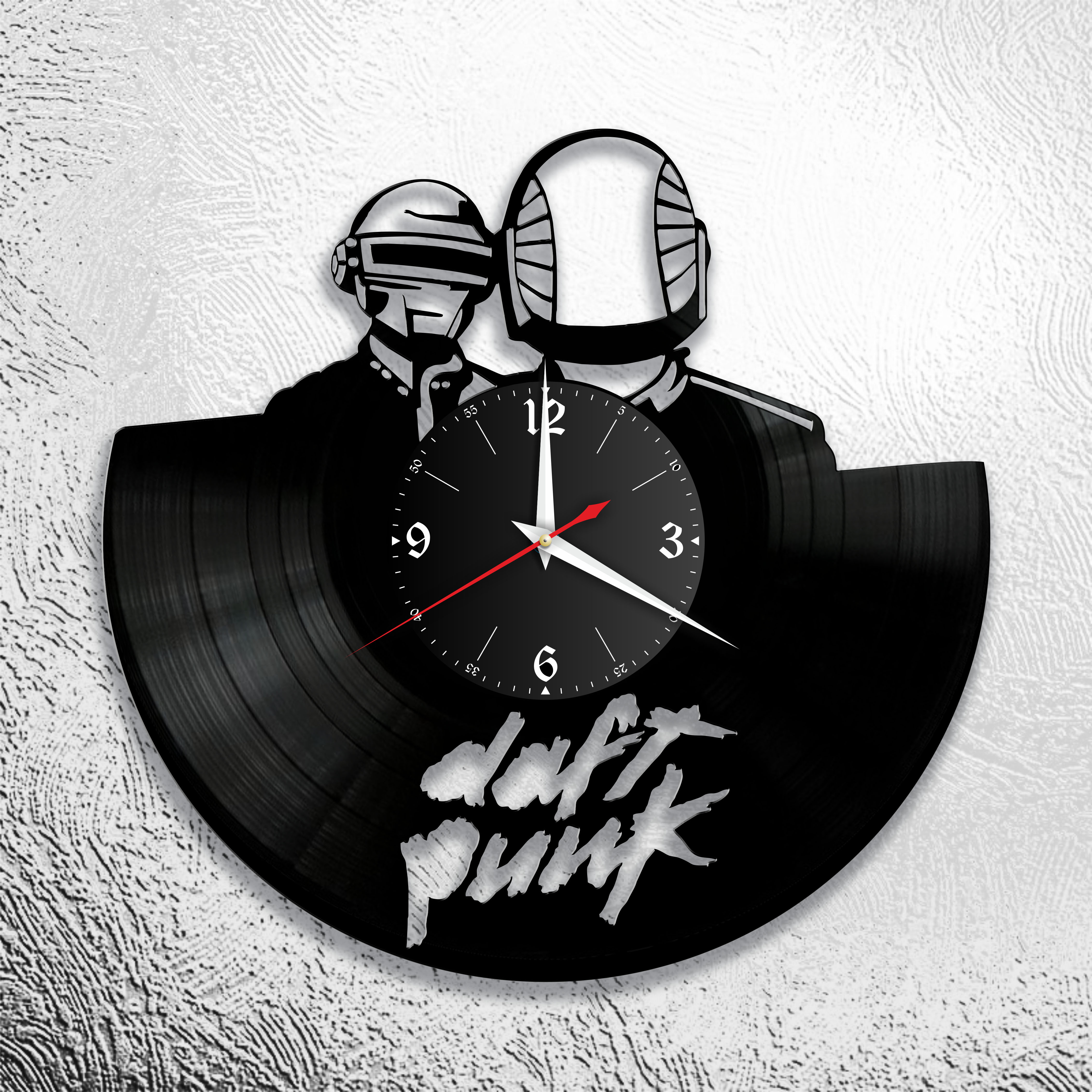 Часы настенные Daft Punk 0641 из виниловой пластинки