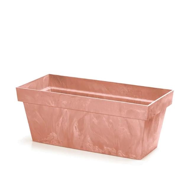 Ящик балконний Prosperplast Cube Case Beton Effect 40 см Терра мраморный (DCUC400E-R624) - фото 2