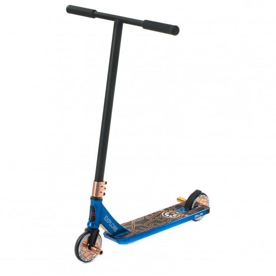 Самокат трюковый Explore Booger-DELUXE HD Синий Самокат трюковый Explore Booger-DELUXE HD Синий
