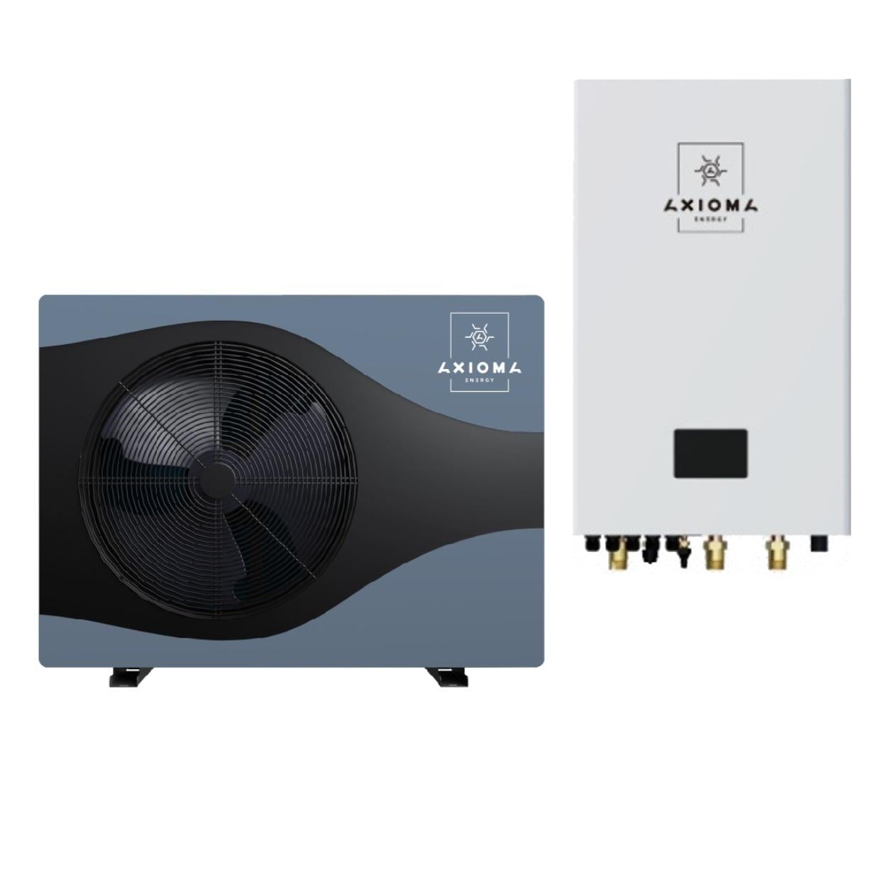 Тепловой насос Axioma Energy AXHP-EVIDC-14S-3 Inverter и EVI сплит 14 кВт 380 В